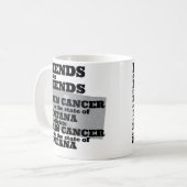 Brain Cancer Awareness in Montana Koffiemok (Voorkant links)