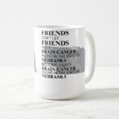 Brain Cancer Awareness in Nebraska  Koffiemok (Voorkant rechts)