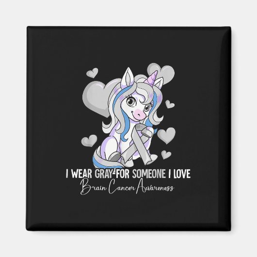 Brain Cancer Awareness Magneet (Voorkant)