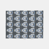 Brain Cancer Awareness Ribbon Fleece Chemo Blanket Deken (Voorkant (Horizontaal))