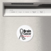 Brain Cancer Awareness Ribbon Magneet (Insitu (Vaatwasser))