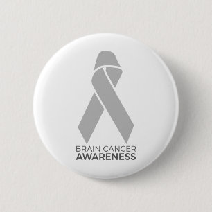 Brain Cancer Awareness Ronde Button 5,7 Cm
