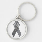 Brain Cancer Awareness Sleutelhanger (Voorkant)