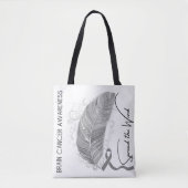 Brain Cancer Awareness Tote Bag (Voorkant)