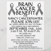 Brain Cancer Benefit Flyer (Voorkant)