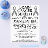 Brain Cancer Benefit Flyer (Enkel)