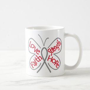 Brain Cancer Butterfly Inspiring Words Koffiemok