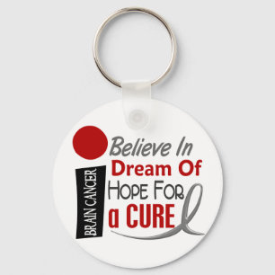 Brain Cancer GELEVE DREAM HOPE Sleutelhanger