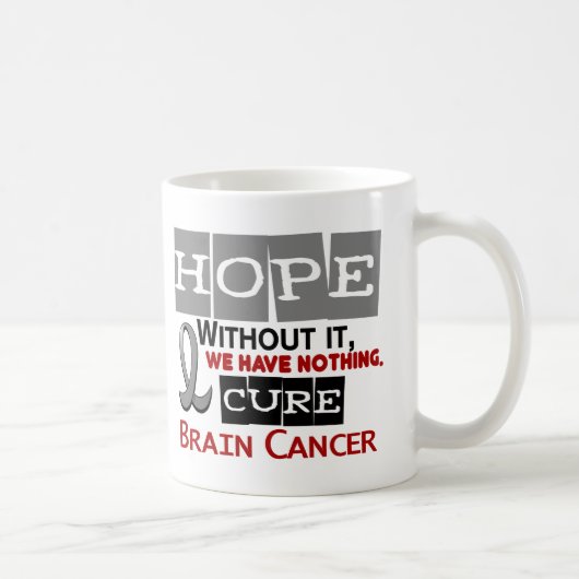 Brain Cancer HOPE 2 Koffiemok (Rechts)