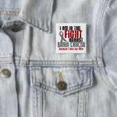 Brain Cancer in de strijd 1 mam Vierkante Button 5,1 Cm (In situ)