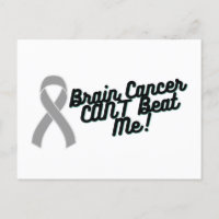 Brain Cancer kan me niet slaan