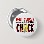 Brain Cancer met de verkeerde meid Ronde Button 5,7 Cm (Voorkant /achterkant)