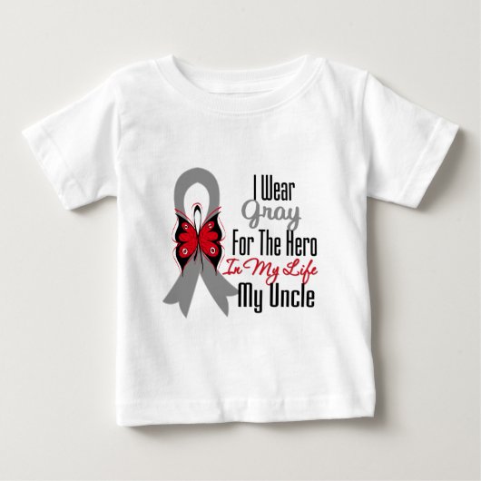 Brain Cancer Ribbon Hero Mijn oom (Voorkant)