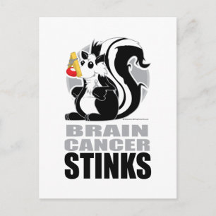 Brain Cancer Stinks Briefkaart