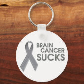 Brain Cancer Sucks Sleutelhanger (Voorkant)