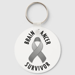 Brain Cancer Survivor Sleutelhanger