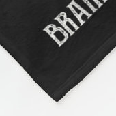 Brain Cancer Warrior Amerikaanse vlag Fleece Deken (Hoek)
