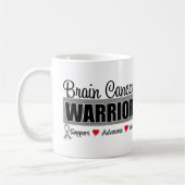 Brain Cancer Warrior Fighter Koffiemok (Links)