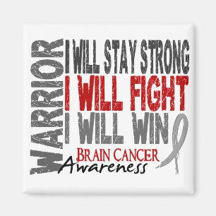 Brain Cancer Warrior Magneet