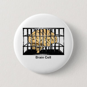 Brain Cell Ronde Button 5,7 Cm