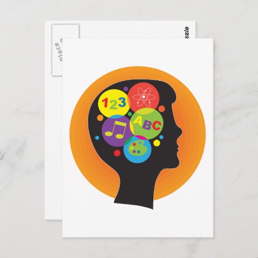 Brain Child Briefkaart (Voorkant / Achterkant)