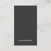 Brain Computer Logo | Online onderwijs Visitekaartje (Achterkant)