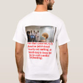 Brain Conserveringsbericht (kamer) T-shirt (Achterkant)
