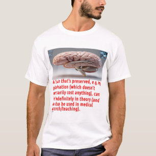 Brain Conserveringsbericht (met schermen) T-shirt