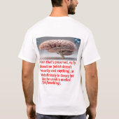 Brain Conserveringsbericht (met schermen) T-shirt (Achterkant)