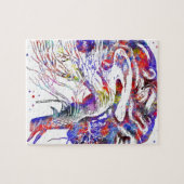 Brain craniale zenuwen, hersencraniale zenuwen legpuzzel (Horizontaal)