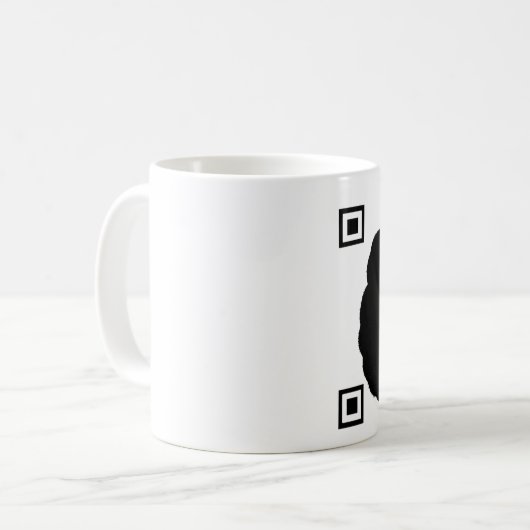 Brain Data Matrix Koffiemok (Voorkant links)