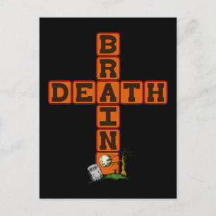 Brain Death Cross Briefkaart