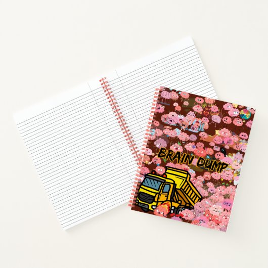 Brain Dump Funny Journal Notitieboek (Binnen)