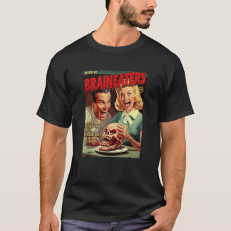 Brain Eaters 1950s horror stripomslag T-shirt