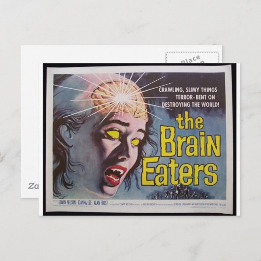 Brain Eaters Briefkaart (Voorkant / Achterkant)