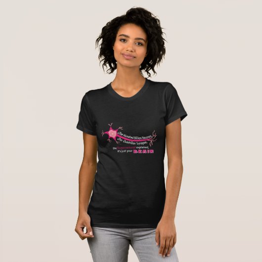 Brain Explains Supernatuurlijk T-shirt (Voorkant volledig)