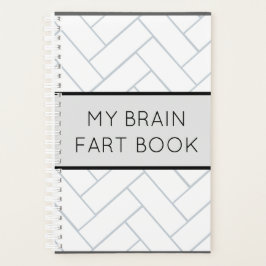 Brain Fart Book Grappig Wachtwoord en schema Planner