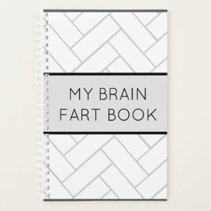 Brain Fart Book Grappig Wachtwoord en schema Planner