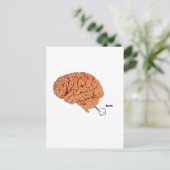 Brain fart briefkaart (Staand voorkant)