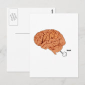 Brain fart briefkaart (Voorkant / Achterkant)