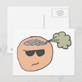 Brain Fart Briefkaart (Voorkant / Achterkant)