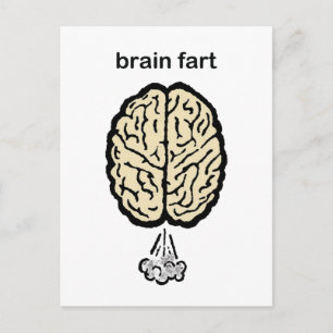 Brain Fart Briefkaart