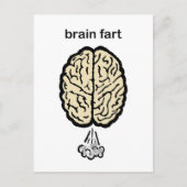 Brain Fart Briefkaart (Voorkant)