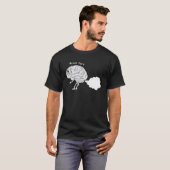 Brain Fart - Funny Character T-shirt (Voorkant volledig)