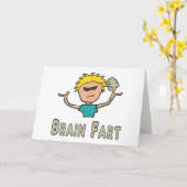 Brain Fart Kaart (Gele Bloem)