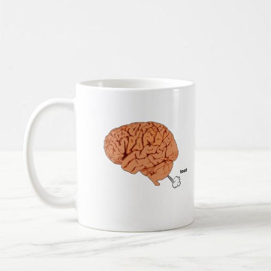 Brain fart koffiemok (Links)