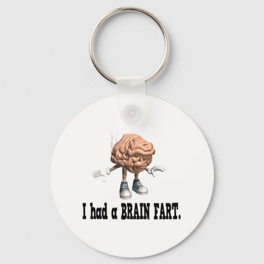 Brain Fart Sleutelhanger (Voorkant)