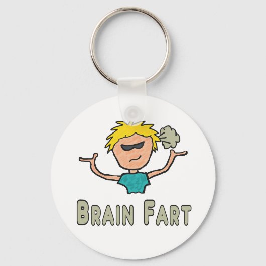Brain Fart Sleutelhanger (Voorkant)