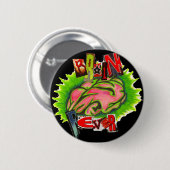 Brain Fever Pin Ronde Button 5,7 Cm (Voorkant /achterkant)