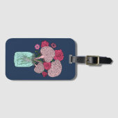 Brain Flower Bouquet Bagagelabel (Voorkant (horizontaal))